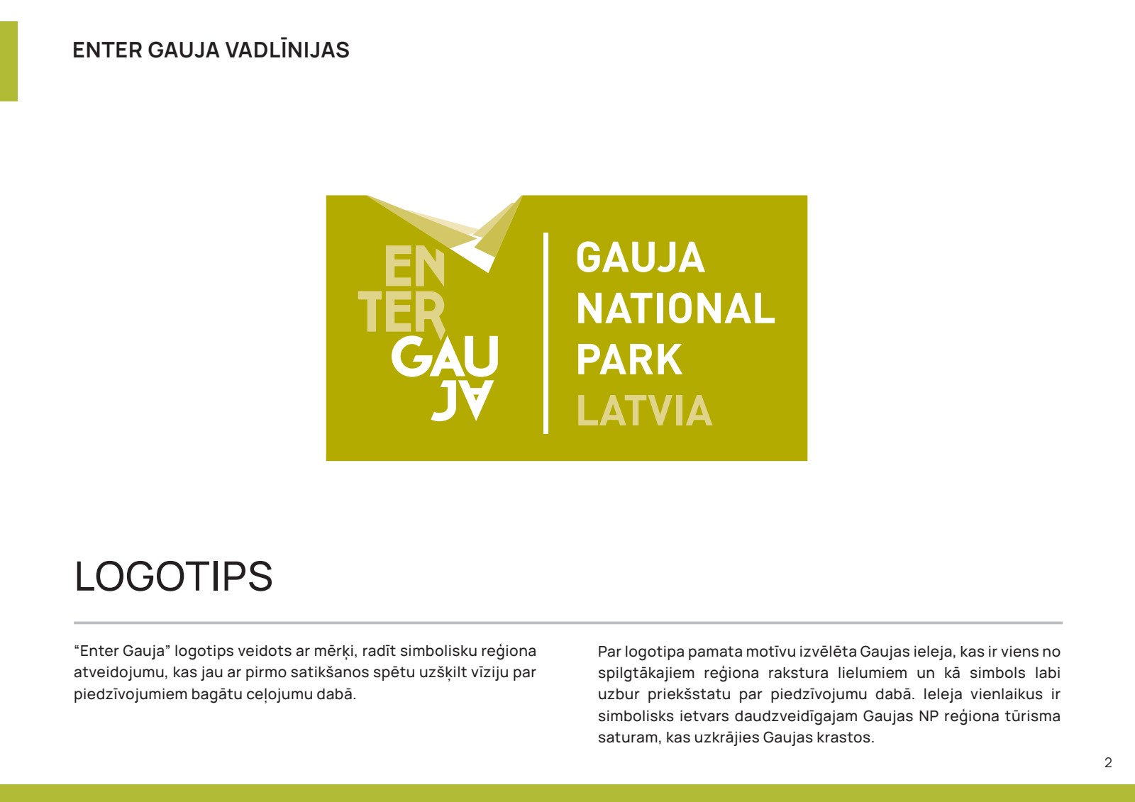 Enter Gauja Logo